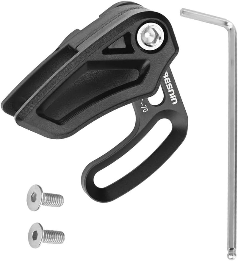 BESNIN Chain Guide for Downhill Bike Chain Guide Bicycle Chain Protector 7075 Aluminium 7075 CNC +ABS - Image 1